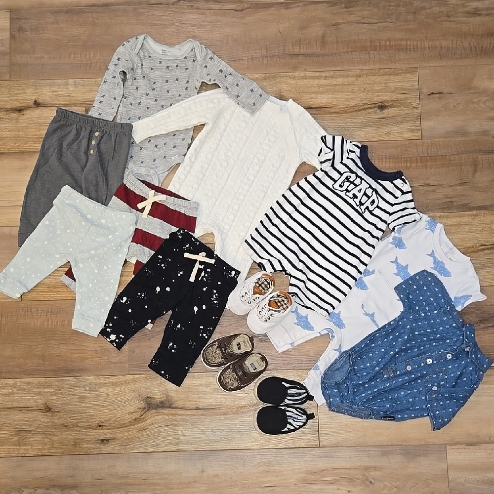 Baby Boy Bundle 3-6 months stylish baby